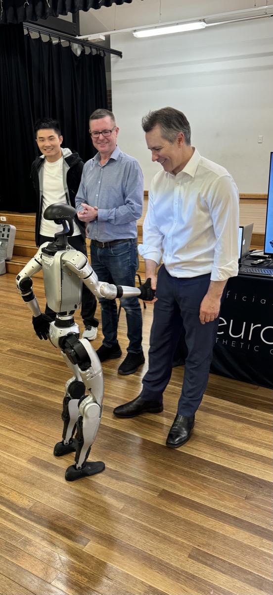 Robotics visit at Hilltop Road Public School