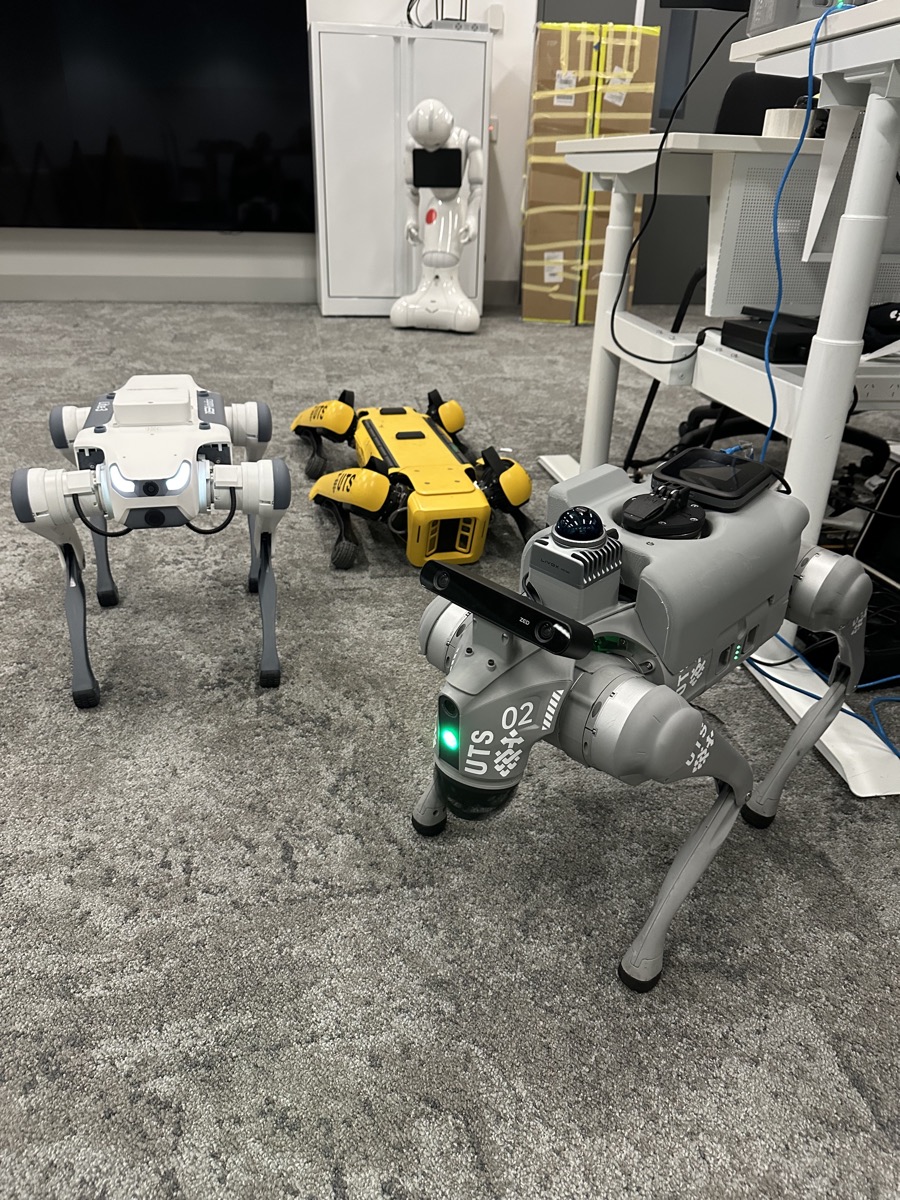 Quadruped robots in deployment